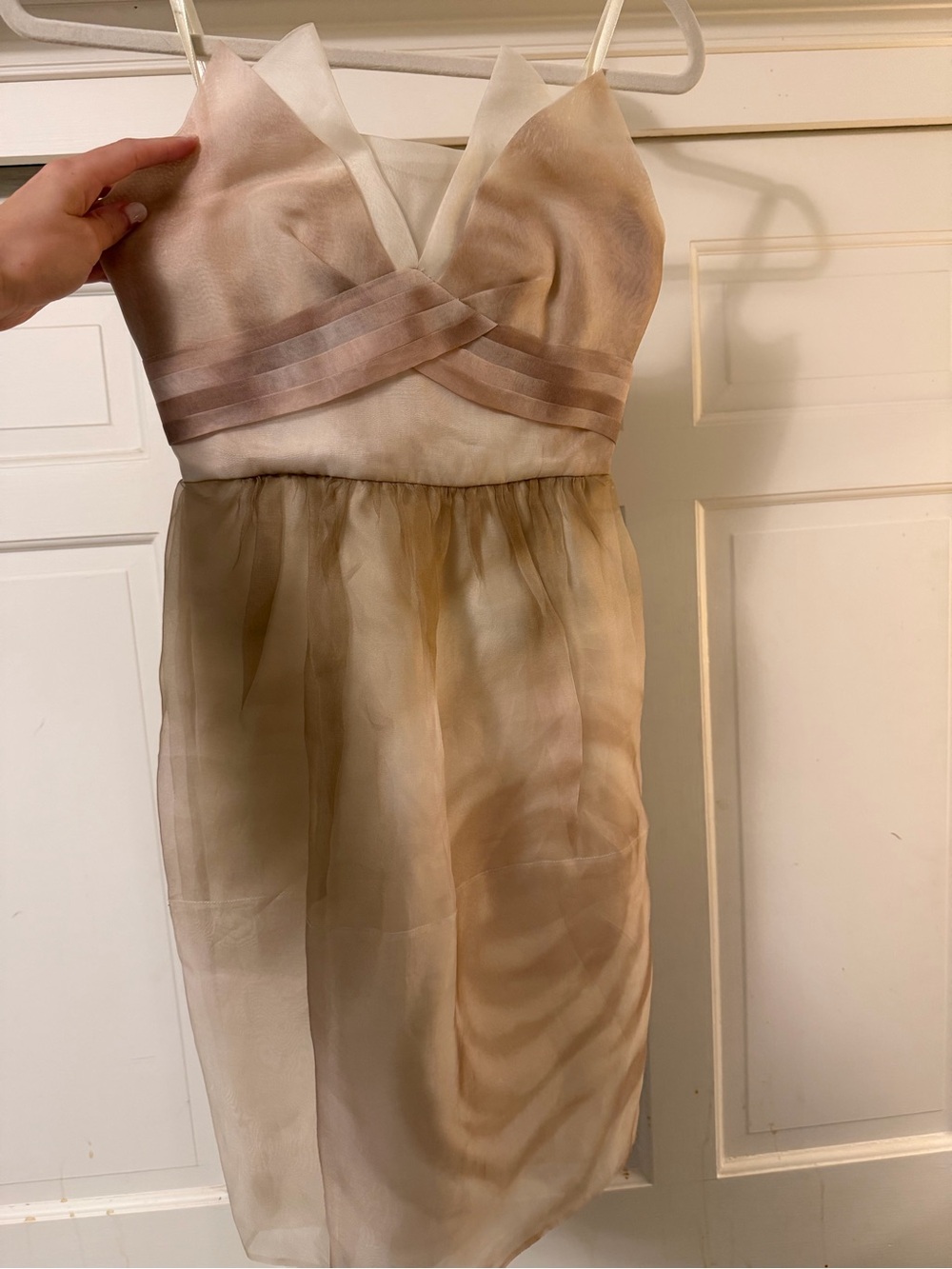 NWT BCBGMaxazria strapless dress